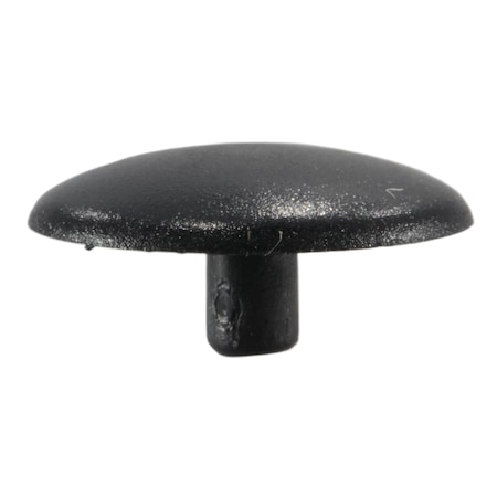 Midwest Fastener Phillips Spoke Screw Cap, 5 mm Dia, Black, Nylon 20 PK 38571